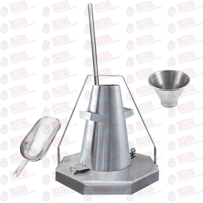 Portable Slump Cone Set, Sprayed Steel Concrete Testing Equipment