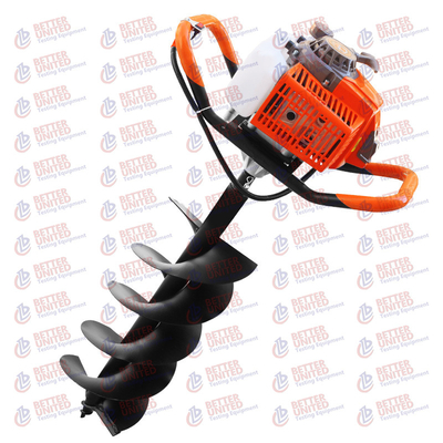 Gasoline Powered Soil Testing Machine Customized Soil Test Auger Power Head