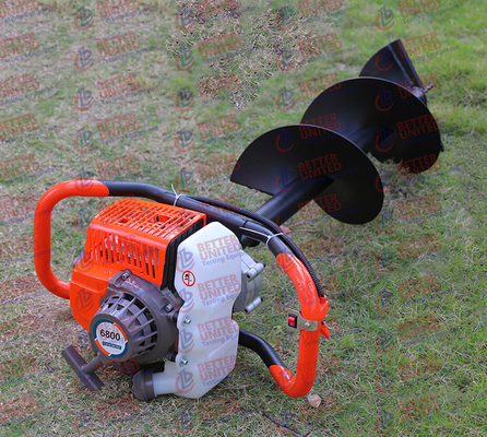 Gasoline Powered Soil Testing Machine Customized Soil Test Auger Power Head