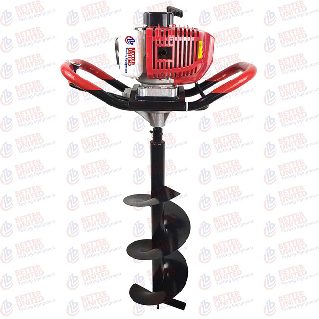 Gasoline Powered Soil Testing Machine Customized Soil Test Auger Power Head