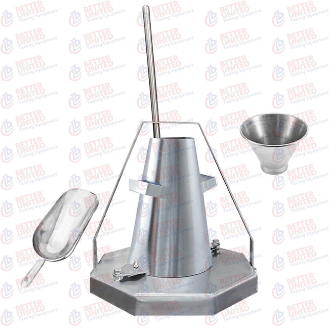 Portable Slump Cone Set, Sprayed Steel Concrete Testing Equipment