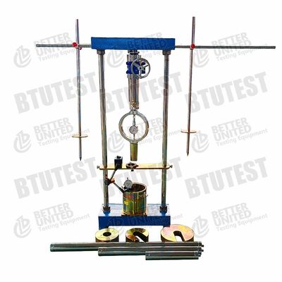 50kn o teste do campo CBR ajustou Califórnia in situ que carrega o instrumento do teste de relação